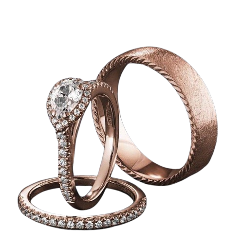 Set Matrimonial Oro 18K