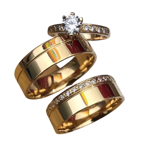 Set Matrimonial Oro 18K