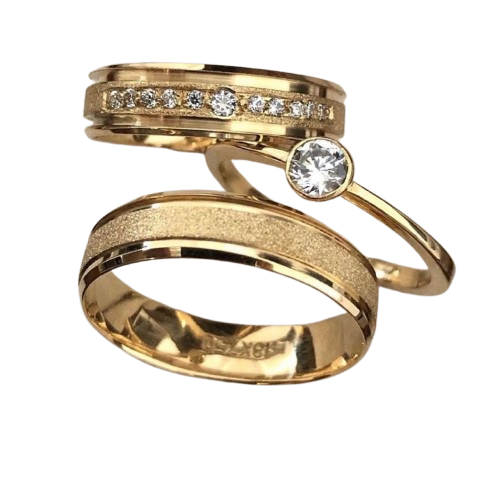 Set Matrimonial Oro 18K