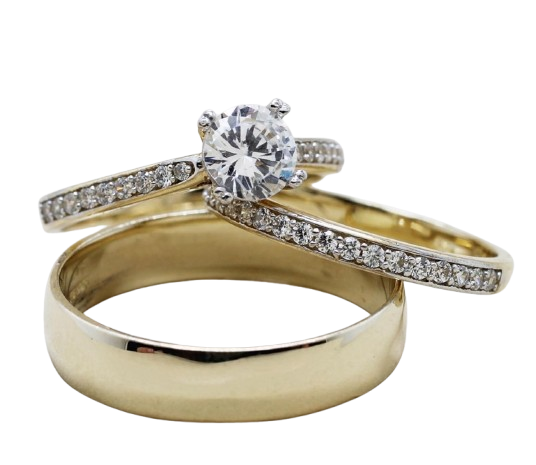 Set Matrimonial Oro 18K