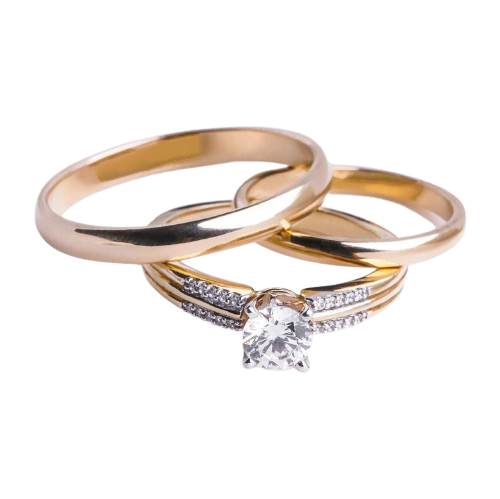 Set Matrimonial Oro 18K